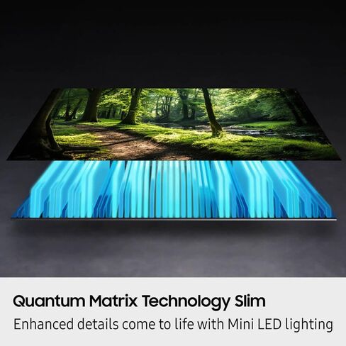 تلفزيون سامسونج الذكي 85 بوصة فئة Neo QLED 4K QN70F Vision AI Mini LED (2025) مع تقنية HDR ومسرع الحركة + كابل HDMI + حزمة البث + حماية CPS لمدة 12 شهرًا in Kuwait