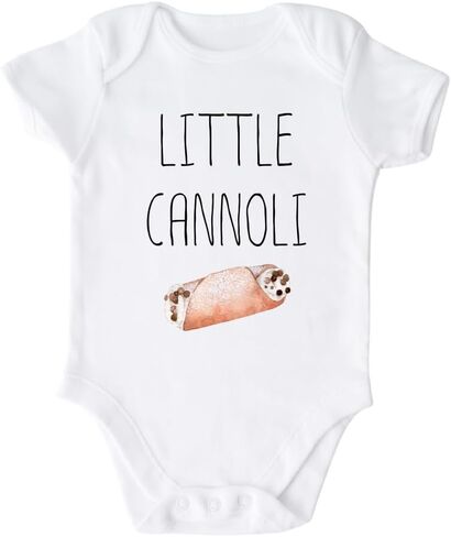 قميص أطفال لطيف من Little Cannoli، قميص معجنات الحلوى، ملابس مخصصة ممتازة للجنسين، هدية للأم وحديثي الولادة in Kuwait