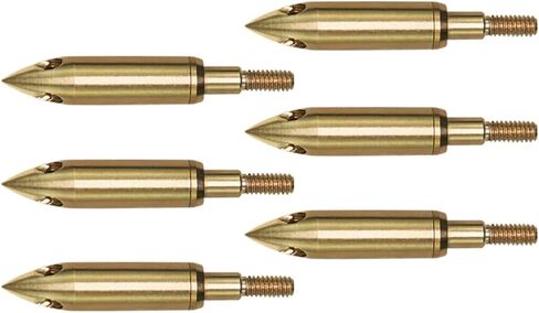 GPP 6PK 150 Grain Copper Arrow Heads Field Points Whistle Broadheads Archery Targeting Whistle Arrow Tips in Saudi Arabia