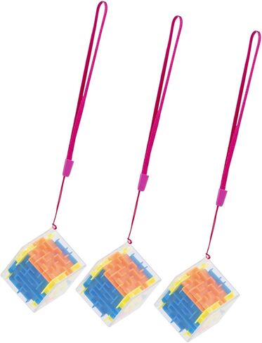 3PCS Walking Bead Space Training Maze Puzzle Logical Thinking Educational Toy for Parents Stress Reduce Pocket Walking Bead Maze in Kuwait