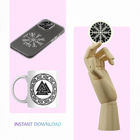 14 حزمة Viking Compass Design SVG | تنزيل رقمي فوري بتنسيق Pdf Png SVG Dxf Eps | خمر ديكور المنزل الملابس طباعة شجرة الأساطير الإسكندنافية العتيقة درع قسط ناقلات 0058 in Kuwait