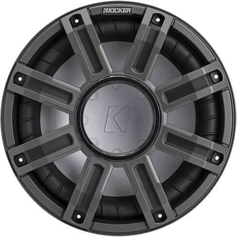 Kicker (2) 51MWF124 - MWF 12-Inch Premium Marine Subwoofer (Free-air) 4-ohm & 48KMA8001 Marine Amp Bundle (Includes LED Remote) in Saudi Arabia