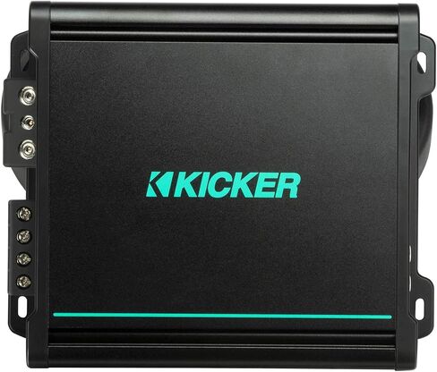 Kicker (2) 51MWF124 - MWF 12-Inch Premium Marine Subwoofer (Free-air) 4-ohm & 48KMA8001 Marine Amp Bundle (Includes LED Remote) in Saudi Arabia