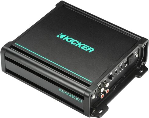 Kicker (2) 51MWF124 - MWF 12-Inch Premium Marine Subwoofer (Free-air) 4-ohm & 48KMA8001 Marine Amp Bundle (Includes LED Remote) in Saudi Arabia