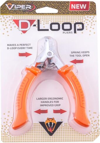 كماشة VIPER Archery D Loop للأقواس المركبة | أداة ضغط بوزن 400 رطل لربط الوتر بشكل آمن، طيران سهم دقيق وتركيب سهل على شكل حرف D | اكسسوارات ومعدات الرماية in Kuwait