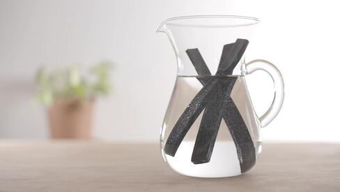 All-Natural Water Purifying Japanese Bamboo Charcoals for Great-Tasting Water - 6 Charcoal Sticks - Good for 1 Liter - Made in Miyazaki, Japan in Saudi Arabia