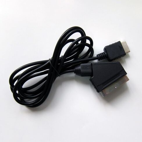 جديد بلاي ستيشن 2 3 PsOne SLIMLINE PS1 PS2 PS3 ريال RGB سكارت كابل كابيل الرصاص in Saudi Arabia