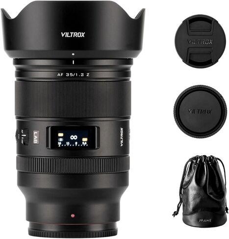 عدسة VILTROX 85 مم f/1.4 F1.4 Z STM بإطار كامل لكاميرات نيكون بدون مرآة، عدسة ذات فتحة كبيرة للتركيز التلقائي متوافقة مع Z-Mount Z9 Z50 Z7 ii Z6 ii Z7 Z6 Z6 II Z5 in Kuwait