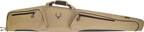 Evolution Outdoor Hill Country Rifle Case – 54 in., Khaki, Brown, Hunting Gun Case, Soft Rifle Case fits Scoped Rifles, Fleece Lining, Front Accessory Pockets in Saudi Arabia