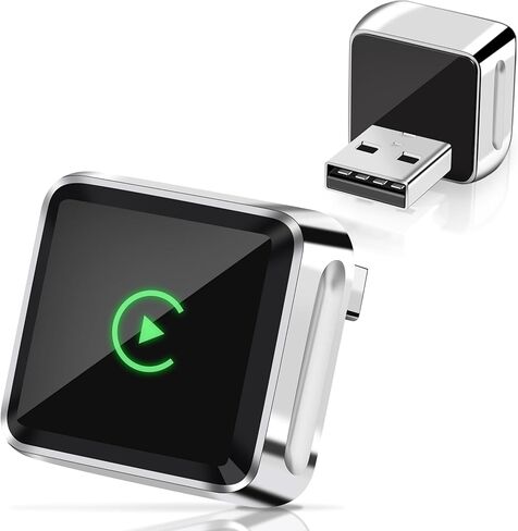 2-in-1 Wireless CarPlay Adapter and Android Auto, Mini Aluminium CarPlay Adapter Supports 1300+ Car's with Dongle Converts Wired to Wireless, Auto-Connect, No Delay Receiver, for iOS 10+ & Android 11+ in Saudi Arabia