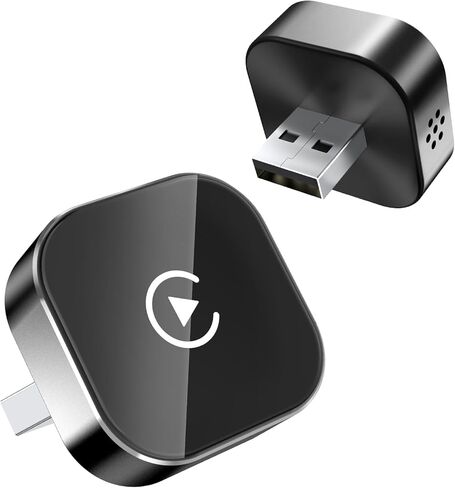 محول CarPlay اللاسلكي لأجهزة Apple، 2026 ترقية سلكي إلى محول CarPlay اللاسلكي، عصا دونجل تشغيل السيارة فقط لسيارات Apple السلكية CarPlay وiPhone iOS 10+، التوصيل والتشغيل، اتصال سريع ومستقر in Kuwait