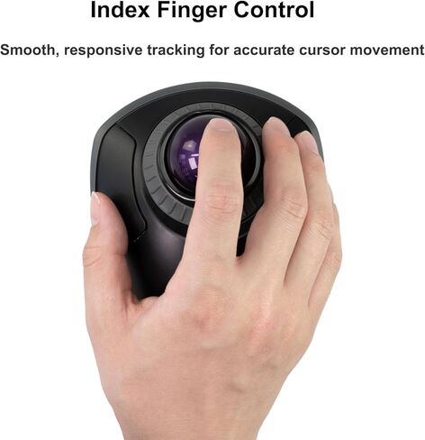 SANWA قطعتان من كرة التتبع البديلة مقاس 40 مم/1.57 بوصة لـ GMAWTB40، GMABTTB41، GMATB39، Kensington Orbit Fusion، وغيرها من فئران كرة التتبع المتوافقة، أخضر لامع + أرجواني in Saudi Arabia