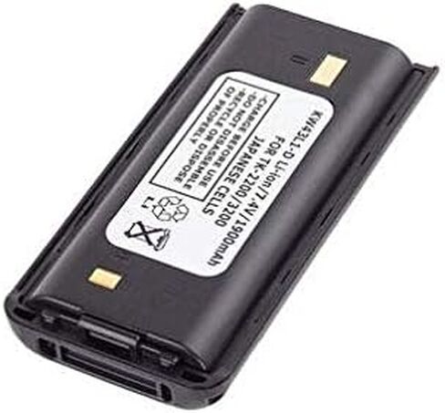 بطارية ذات معدل القطع متوافقة مع راديو كينوود TK-3302U - 7.4 فولت 2270 مللي أمبير في الساعة ليثيوم أيون in Kuwait
