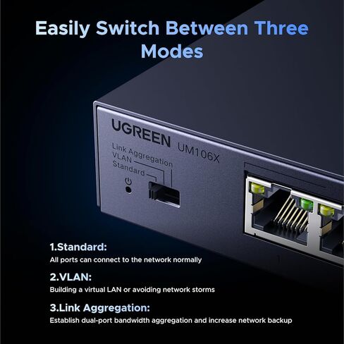 UGREEN NASync DH2300 2-Bay Desktop NAS Bundle with 2.5gb Switch in Saudi Arabia