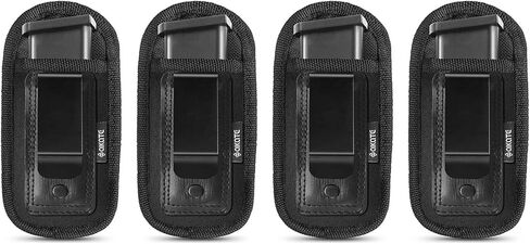 2 حزمة مجلة عالمية IWB الحقيبة المخفية تحمل 9 مم .40 .45 .380 .357، ماج الحافظة لS & W M & P Sig Sauer Ruger Glock، يناسب أي 7 10 15 مقاطع مستديرة جميع المسدسات، مسدس ذخيرة مسدس الذخيرة الحافظات in Kuwait