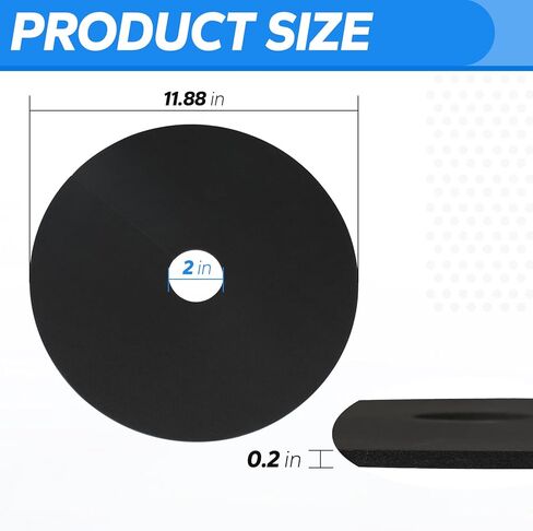 أغطية فتحات صيد الأسماك على الجليد مقاس 30.48 سم، تمنع فتحة صيد الأسماك من التجمد (عبوة من 6 قطع خفيفة الوزن) in Kuwait