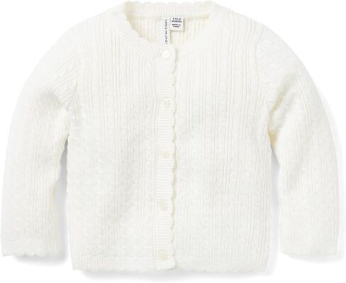Janie and Jack Baby-Girls Baby Cable Knit Cardigan in Kuwait