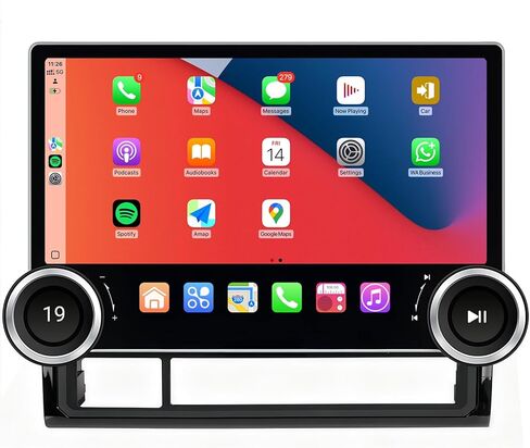 راديو ستيريو للسيارة لسيارة Toyota Tacoma 2005-2015، Android 13 Wireless CarPlay Android Auto، شاشة HD وحدة رئيسية 10 بوصة، QLED/Bluetooth/SWC/GPS/AM/FM/RDS/Wifi/1080P كاميرا احتياطية (Tacoma-2005-MI) in Kuwait