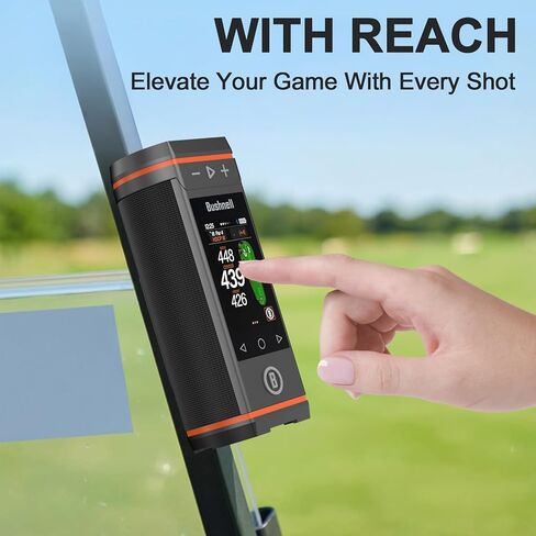 واقي شاشة من الزجاج المقسى مكون من قطعتين متوافق مع مكبر صوت Bushnell Golf Wingman HD GPS، مضاد للخدش وخالي من الفقاعات وسهل التركيب وطبقة شفافة عالية الدقة in Kuwait