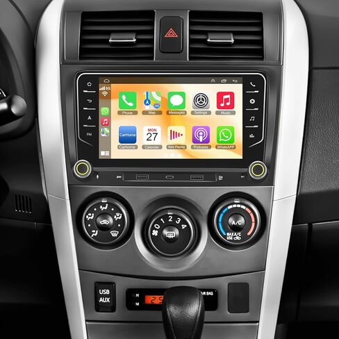 4G+64G Car Radio for Toyota Corolla 2009 2010 2011 2012 2013, Android13 Car Stereo Wireless Carplay&Android Auto, 9 inch Touch Screen for Corolla Bluetooth GPS WiFi FM Mirror Link+ MIC + Backup Camera in Saudi Arabia