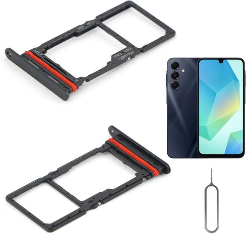 2PCS SIM Card Tray for Samsung Galaxy A16 5G SIM Card Slot Holder Replacement for Samsung A16 5G SM-A166U with Open Eject Pin in Kuwait