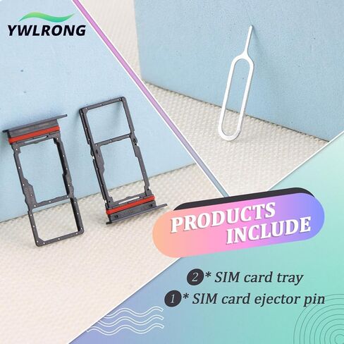 2PCS SIM Card Tray for Samsung Galaxy A16 5G SIM Card Slot Holder Replacement for Samsung A16 5G SM-A166U with Open Eject Pin in Kuwait