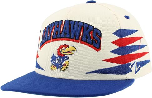 ZHATS Standard NCAA Officially Licensed Hat Flat Snapback Z11 Retro Diamond, Team Color, One Size in Kuwait