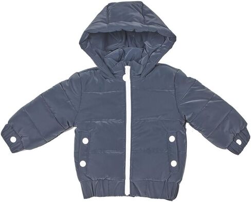Navy Puffer Jacket with Pockets - 9m by Mon Tresor Bebe in Saudi Arabia
