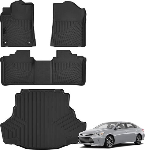 سجادات أرضية لسيارة Hyundai Elantra 2011-2016، بطانات أرضية TPE مناسبة لجميع الأحوال الجوية، تناسب سيارة Elantra 2011-2016 الصف الأول والثاني، مجموعة كاملة مضادة للانزلاق (غير مناسبة لنماذج GT أو Touring) in Kuwait