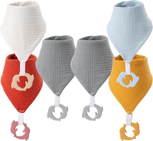 Bibs Beabs 6 عبوات مع Teether قابلة للتلقي in Kuwait