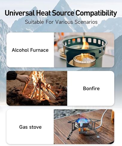 شواية نار على الظهر، قطعتان 6.3 بوصة شواية محمولة قابلة للطي لإشعال النار 304 من الفولاذ المقاوم للصدأ بوابة شواء للتخييم حقيبة ظهر مكشكشة للاستخدام في الهواء الطلق، والمشي لمسافات طويلة، والنزهة، والسفر، وصيد الأسماك in Kuwait