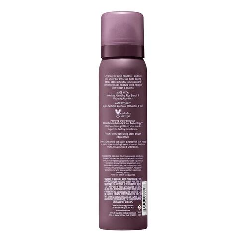 Niches & Nooks Sweat Absorbing Intimate pH Balanced Chafing Barrier Feminine Spray - Soft Clementine - 2oz in Saudi Arabia