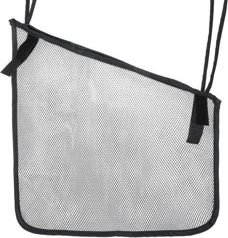 Thinp Stroller Sling Side Bag, Universal Stroller Organizer Cargo Net Strollers Caddy Mesh Storage Bag Strollers Accessories Fits for Nuna, Uppababy, Minu, Butterfly (Black) in Saudi Arabia