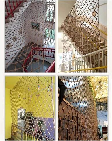 Hemp Mesh Multipurpose Climbing Net Jute Trellis Practical in Saudi Arabia