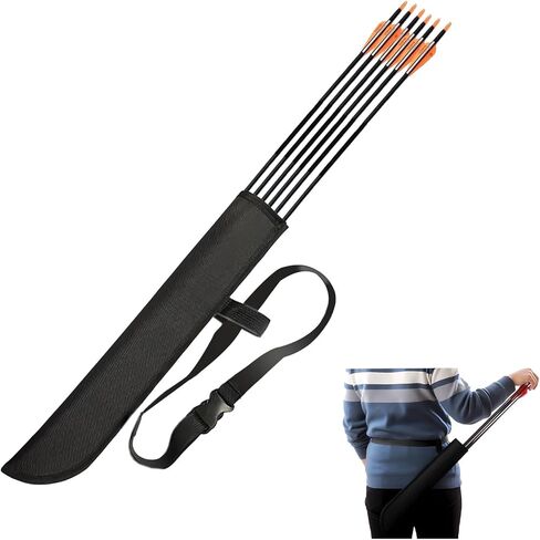 Hard Case Hip Quiver with Adjustable Belt,Wear-Resistant Arrow Quiver for Compound Bow,Quiver Arrow Holder for Archery, Hunting Lightweight Archery Quiver in Kuwait