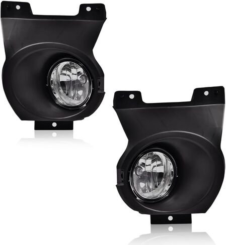 LQI Fog Lights Assembly Compatible with Ford Mustang Cobra 2003 2004, Fit Ford Focus 2002 2003 2004 (SVT Models Only) Left & Right Front Bumper Fog Lamps Luces antiniebla, Clear Lens in Saudi Arabia
