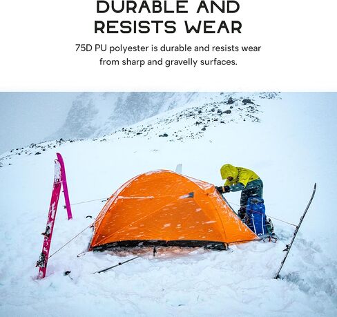 NEMO Equipment Kunai Tent Footprint in Saudi Arabia