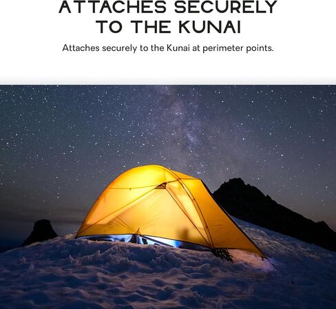 NEMO Equipment Kunai Tent Footprint in Saudi Arabia