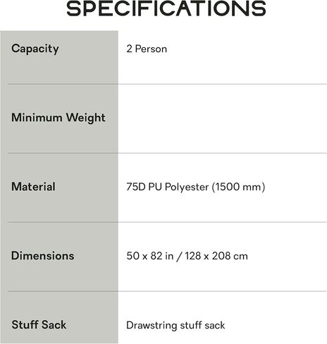 NEMO Equipment Kunai Tent Footprint in Saudi Arabia