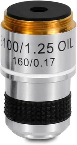Microscope Kit 4X 10X 20X 40X 60X 100X 1PC Biological Microscope Objective Lens Microscope Lens Adapters(40X) in Saudi Arabia