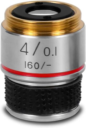 Microscope Kit 4X 10X 20X 40X 60X 100X 1PC Biological Microscope Objective Lens Microscope Lens Adapters(40X) in Saudi Arabia