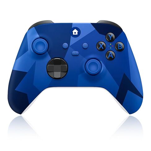 وحدة تحكم Xnmbbyzl Xbox One، وحدة تحكم لاسلكية متوافقة مع Xbox One/One S/One X/One Series X/S/PC، مع مقبس صوت 3.5 ملم، مع محول لاسلكي 2.4 جيجا هرتز، أزرق مموه in Saudi Arabia