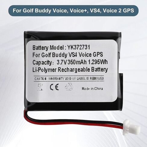 بطارية YK372731 لجهاز Golf Buddy Voice، Voice+، VS4، Voice 2 GPS Range Finder مع الأدوات in Kuwait