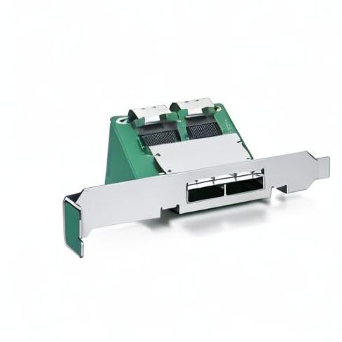 10Gtek SFF-8088 to SFF-8087 Dual Mini SAS Adapter, with Low and Full-Height Profile Bracket in Saudi Arabia