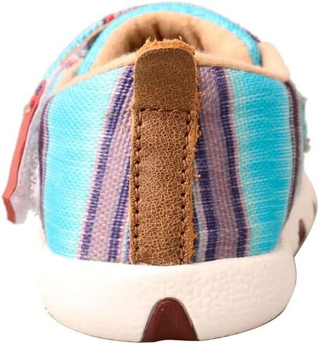 Twisted X Infant's Hooey Driving Moc, Moc Toe, Blue Multi, 5 M in Saudi Arabia