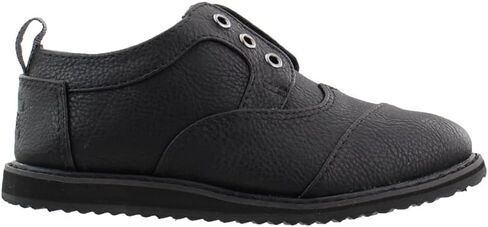 TOMS Infant Boys Brogue Slip On Casual Shoes - Black in Saudi Arabia