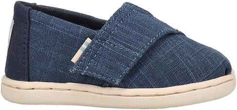 TOMS Infant Boys Alpargata Slip On Casual Shoes - Blue - Size 4 M in Saudi Arabia