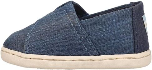 TOMS Infant Boys Alpargata Slip On Casual Shoes - Blue - Size 4 M in Saudi Arabia