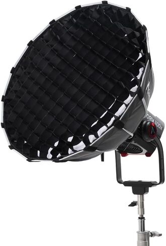 Aputure Light Dome Quick Dome 60 Softbox، 60 سم (2 قدم) حامل بوينز دائري مع تصميم سريع التحرير، يشمل الانتشار، شبكة التحكم في الضوء، وحقيبة حمل لمصباح فيديو LED in Kuwait