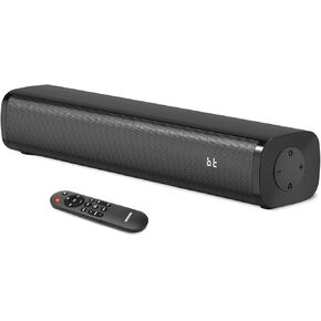 Wohome 2.1 Sound Bars for TV, Built-in Subwoofer, 6 Levels Voice Enhancement, 16 Inches TV Soundbar Speakers with Bluetooth 5.3/Optical/AUX/USB Connection, Wall Mount, 3 EQ Modes, S100 in Kuwait